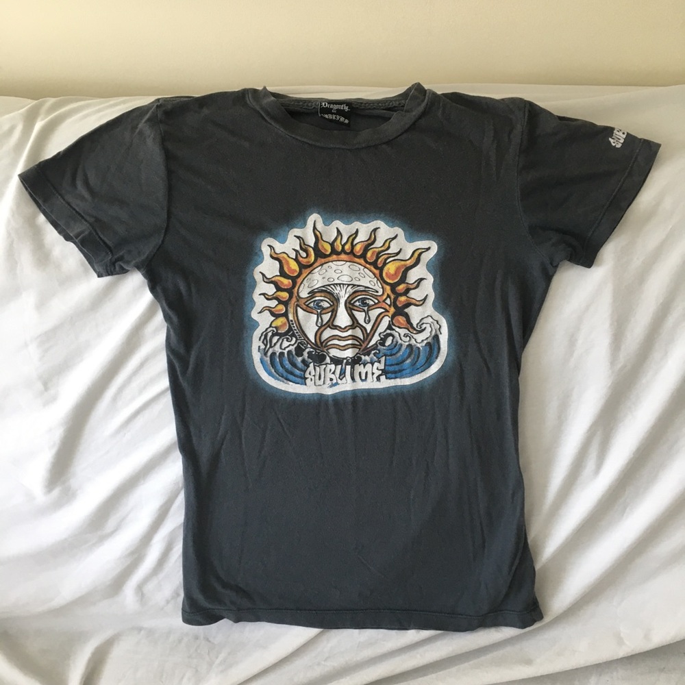 Vintage Sublime Shirt, Y2K Shirt, Band Tee, Sublime Band Shirt Small Sublime Tee
